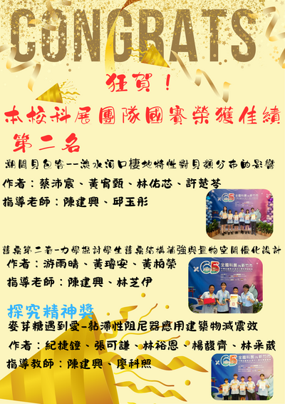 狂賀！本校參加第65屆國展榮獲佳績圖片